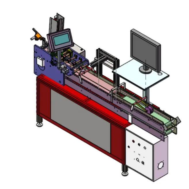 Label Ccd Automatic Visual Inspection Equipment