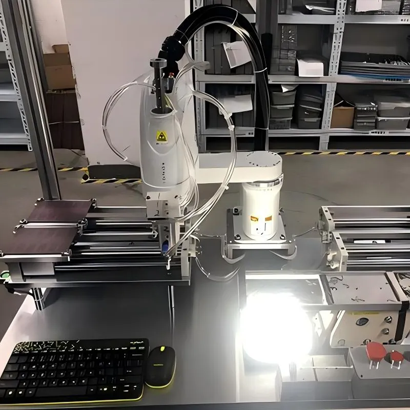 Robotisk armplade visuelt positioneringssystem